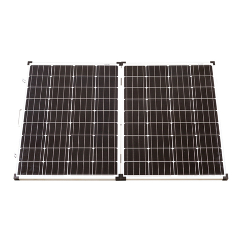 Adventure Kings 160W Folding Solar Panel User manual