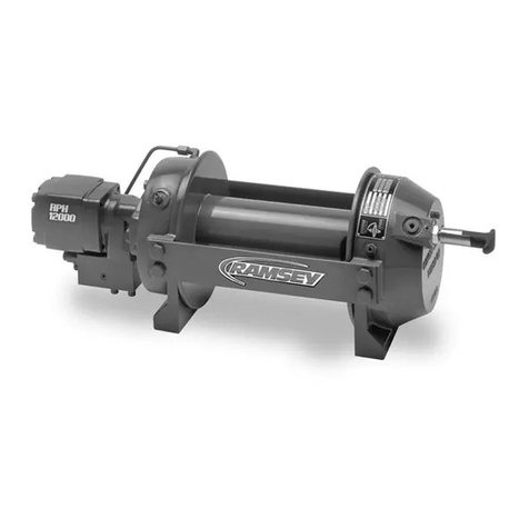 Ramsey Winch RPH 12,000 Installation and user guide