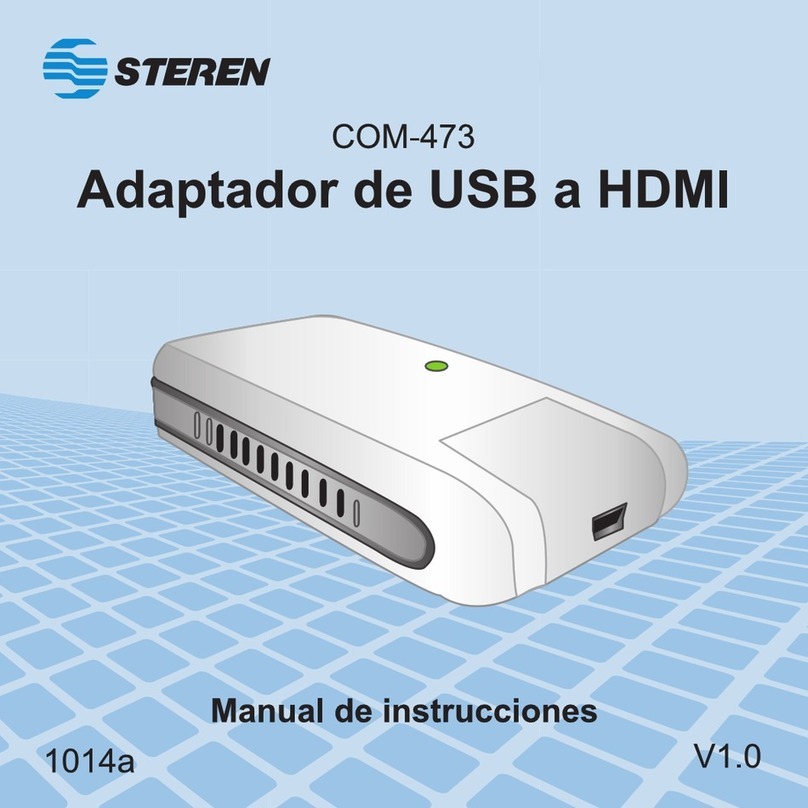 Steren COM-473 instruction manual