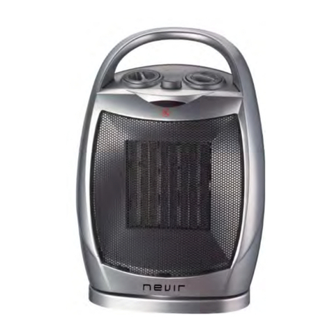Nevir NVR-9508 CR quick start guide