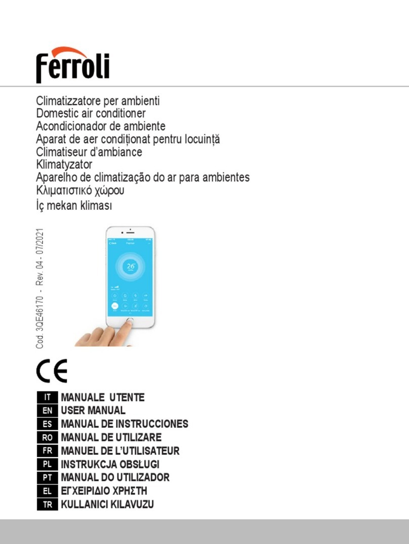 Ferroli EU-OSK105,US-OSK105 user manual