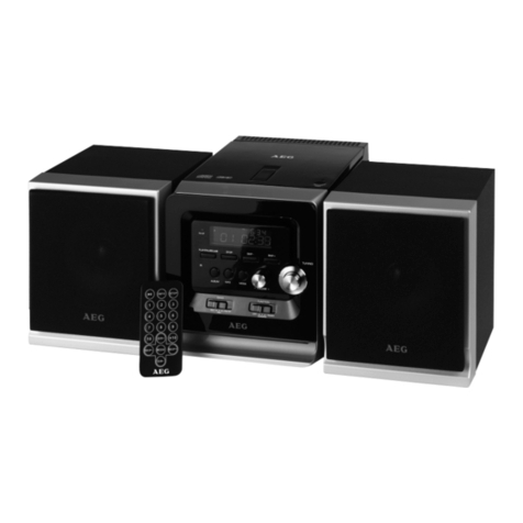 AEG MC 4428 CD User manual