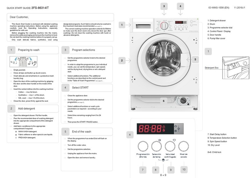 Fagor 3FS-86314IT User manual