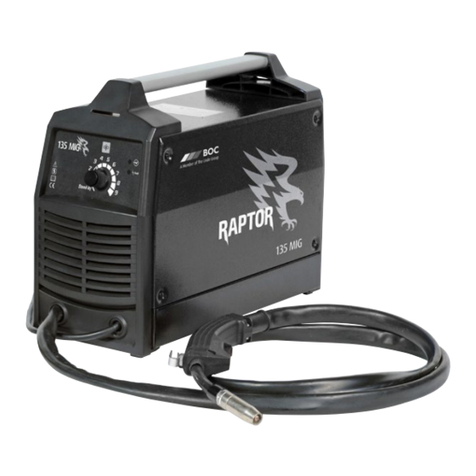 Linde BOC RAPTOR 135 operating manual