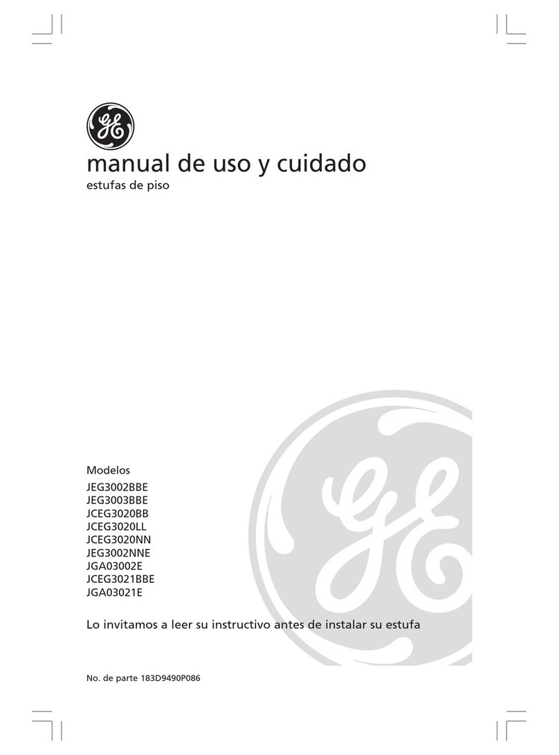 GE JEG3002BBE User manual GE JEG3002BBE User manual