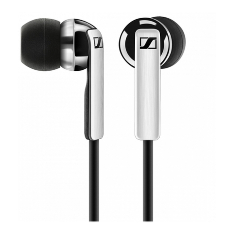 Sennheiser CX 2.00G User manual Sennheiser CX 2.00G User manual