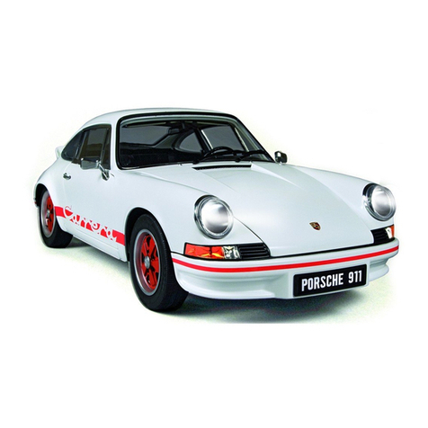 Model Space PORCHE 911 Carrera RS 2.7 User manual