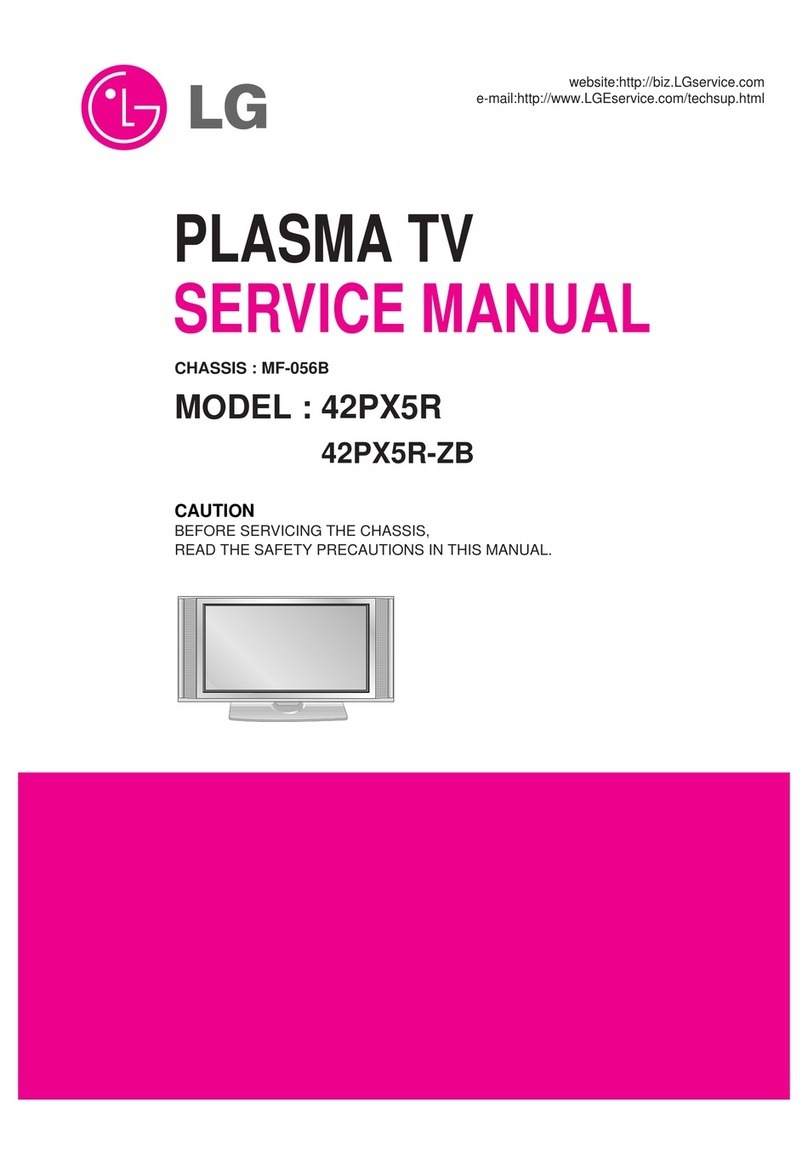 LG 42PX5R User manual