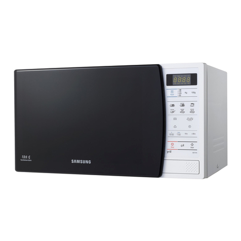 Samsung GE731K Owner's instructions & cooking guide