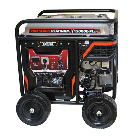 LIFAN	 Power USA Platinum Series Operating instructions and owner's manual