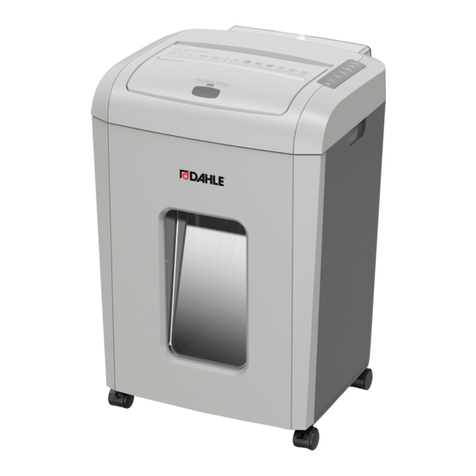Dahle ShredMATIC 35150 User manual Dahle ShredMATIC 35150 User manual