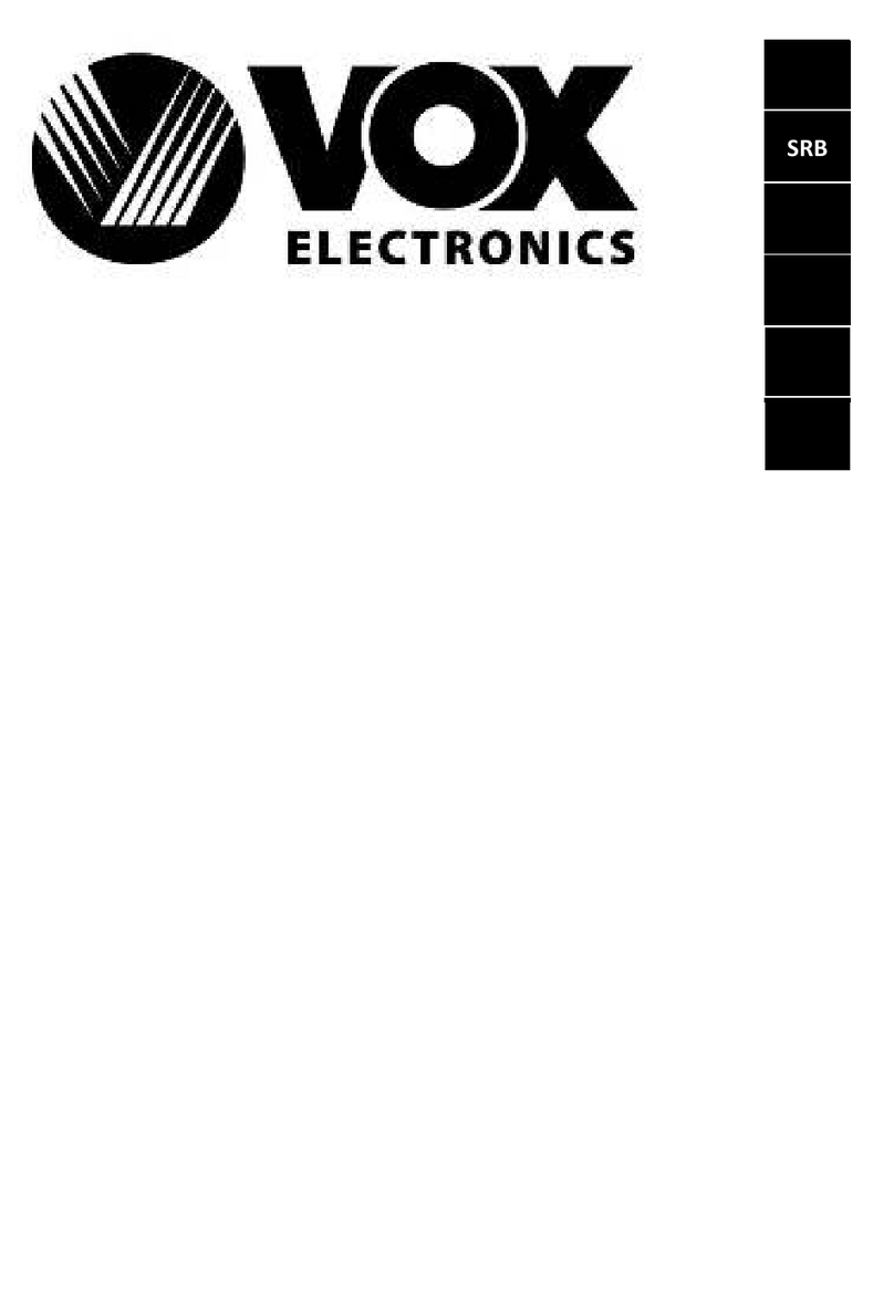 VOX electronics WM1490-YTQD User manual