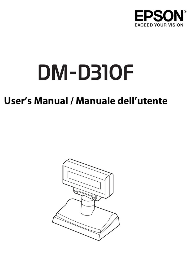Epson DM-D310F User manual