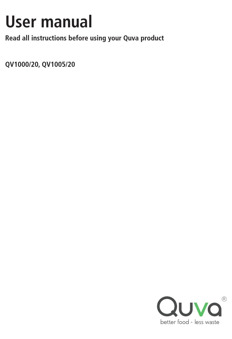 Quva QV1000/20 user manual