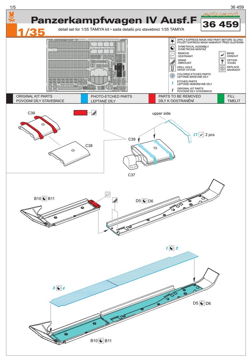 Eduard Panzerkampfwagen IV Ausf.F User manual Eduard Panzerkampfwagen IV Ausf.F User manual