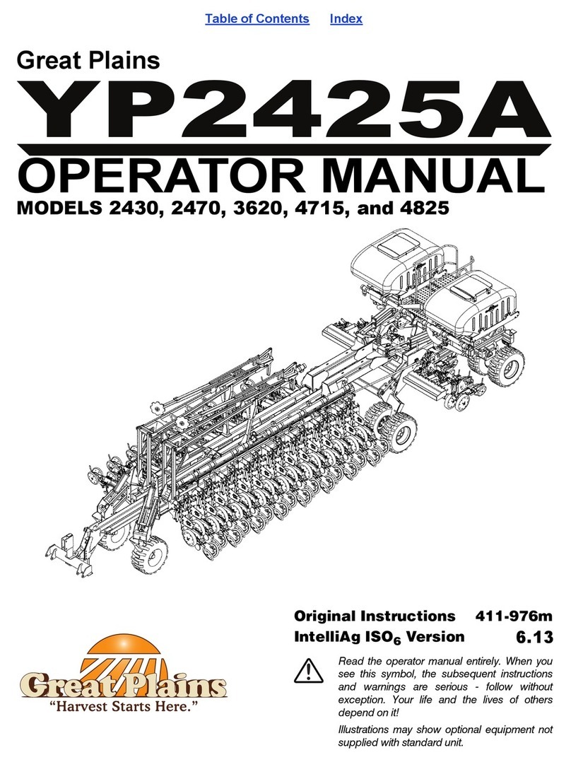 GREAT PLAINS Yield-Pro Air-Pro YP2425A Operator's manual