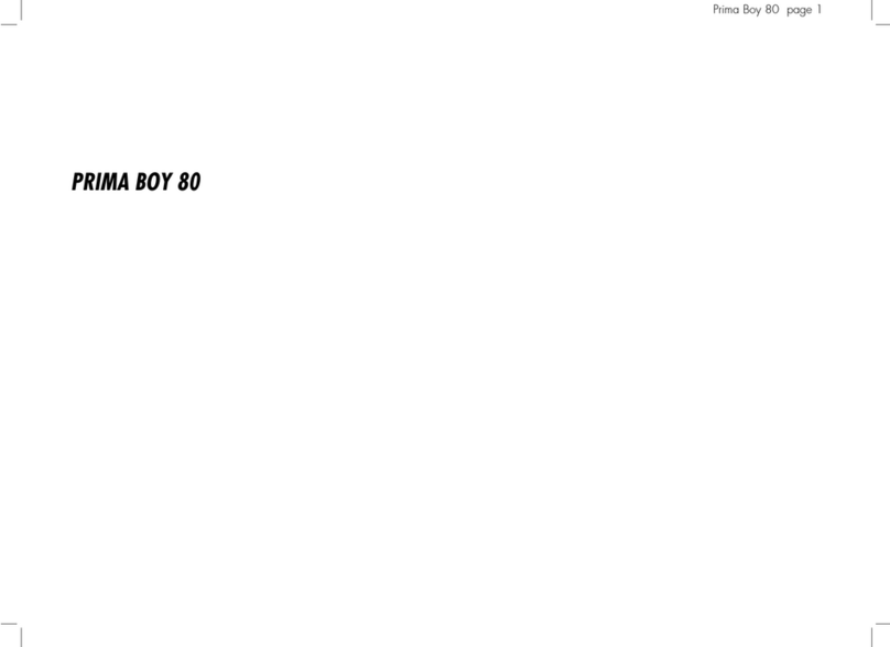 Grundig PRIMA BOY 80 User manual