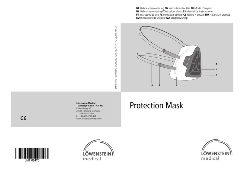 Lowenstein Medical Protection Mask User manual Lowenstein Medical Protection Mask User manual