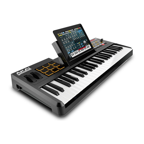 Akai SYNTHSTATION49 quick start guide