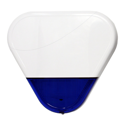 Alula RE636 Wireless Outdoor Siren Strobe Connect+... quick start guide