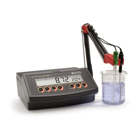 Hanna Instruments HI 2210 instruction manual