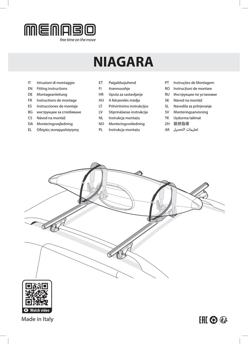 Menabo NIAGARA User manual