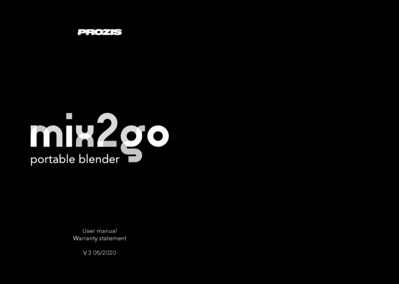 PROZIS mix2go user manual