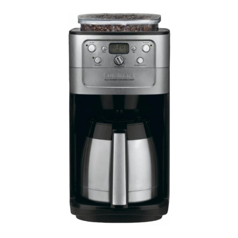 Cuisinart DGB-900 Series User manual Cuisinart DGB-900 Series User manual