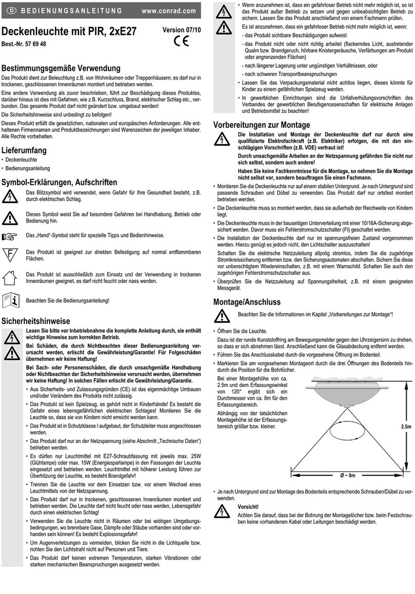 Conrad 57 69 48 User manual
