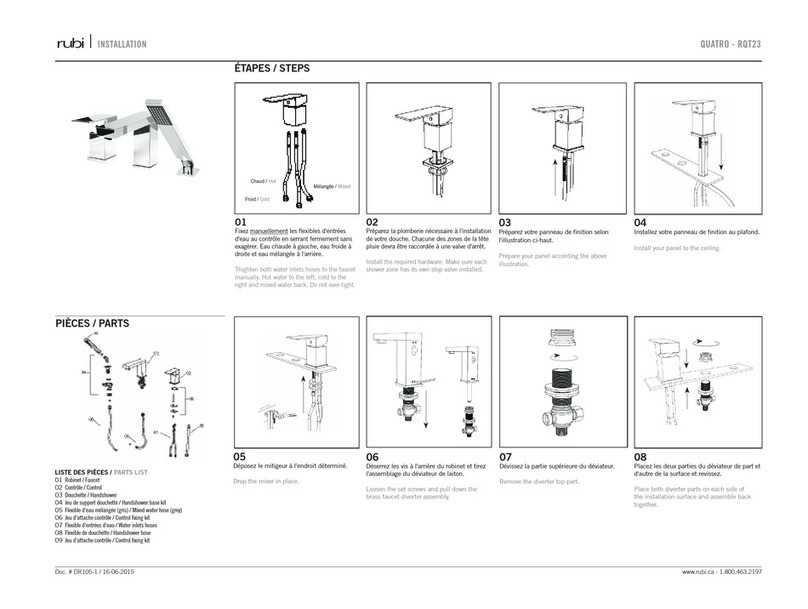 Rubi QUATRO-RQT23 User manual