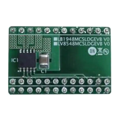 ON Semiconductor LV8548MCSLDGEVB quick start guide
