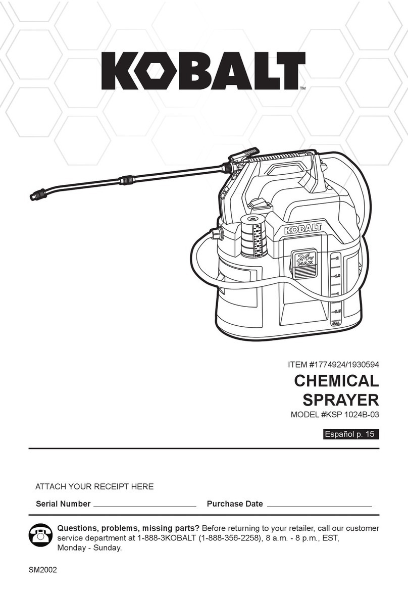 Kobalt KSP 1024B-03 manual
