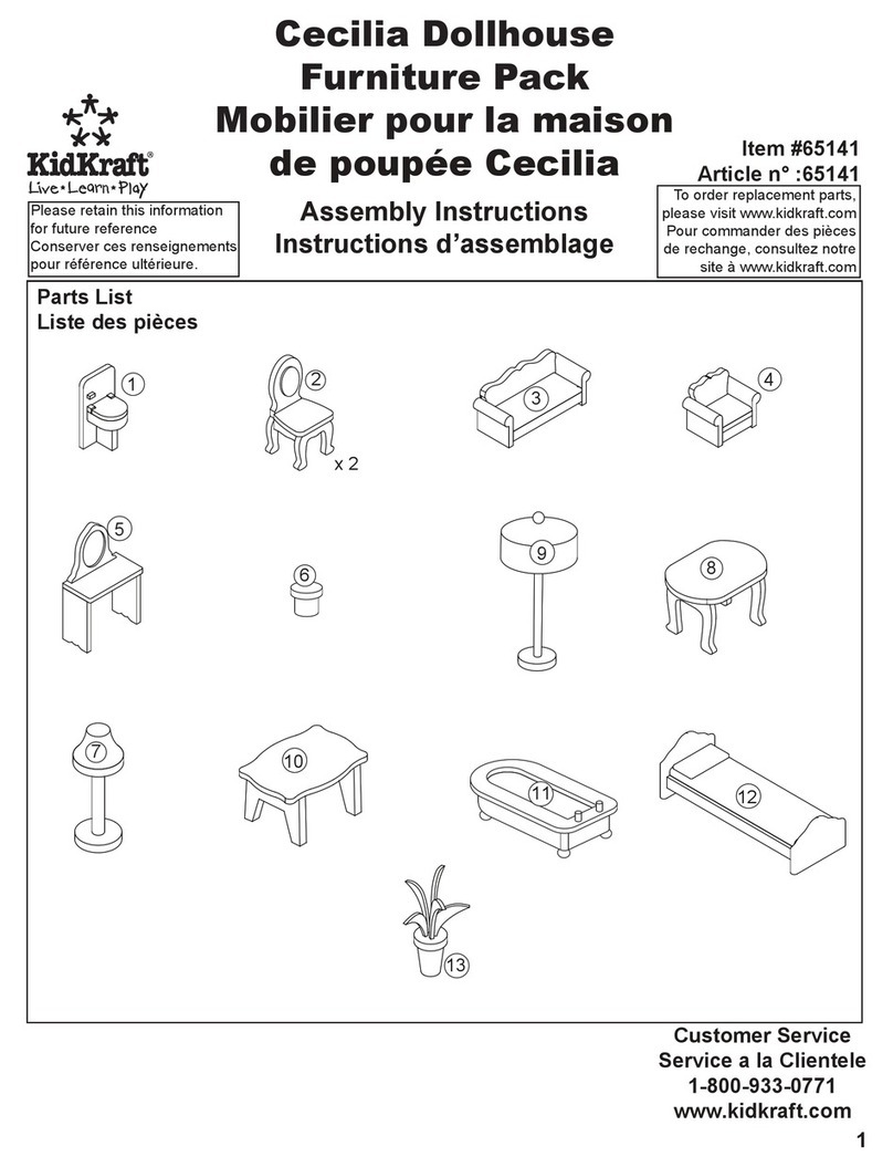 KidKraft 65141 Assembly instructions