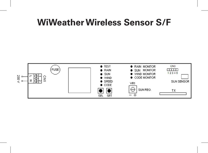 Seav WiWeather S/F 433 manual Seav WiWeather S/F 433 manual