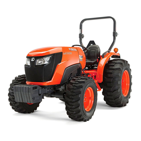 Kubota MX5200 Operator's manual