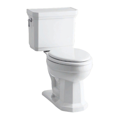 Kohler K-3484 Assembly instructions Kohler K-3484 Assembly instructions