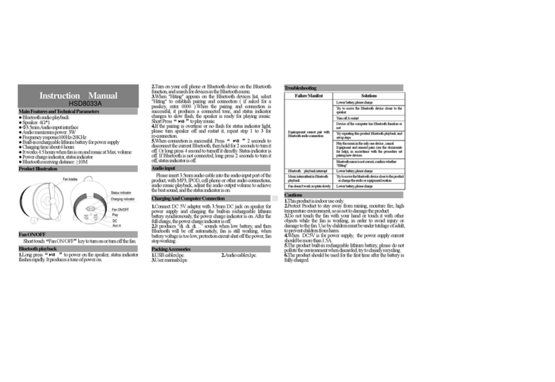 Highstar HSD8033A instruction manual