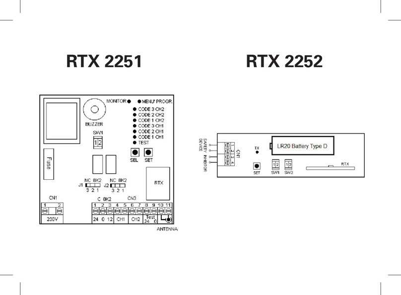 Seav RTX 2251 manual