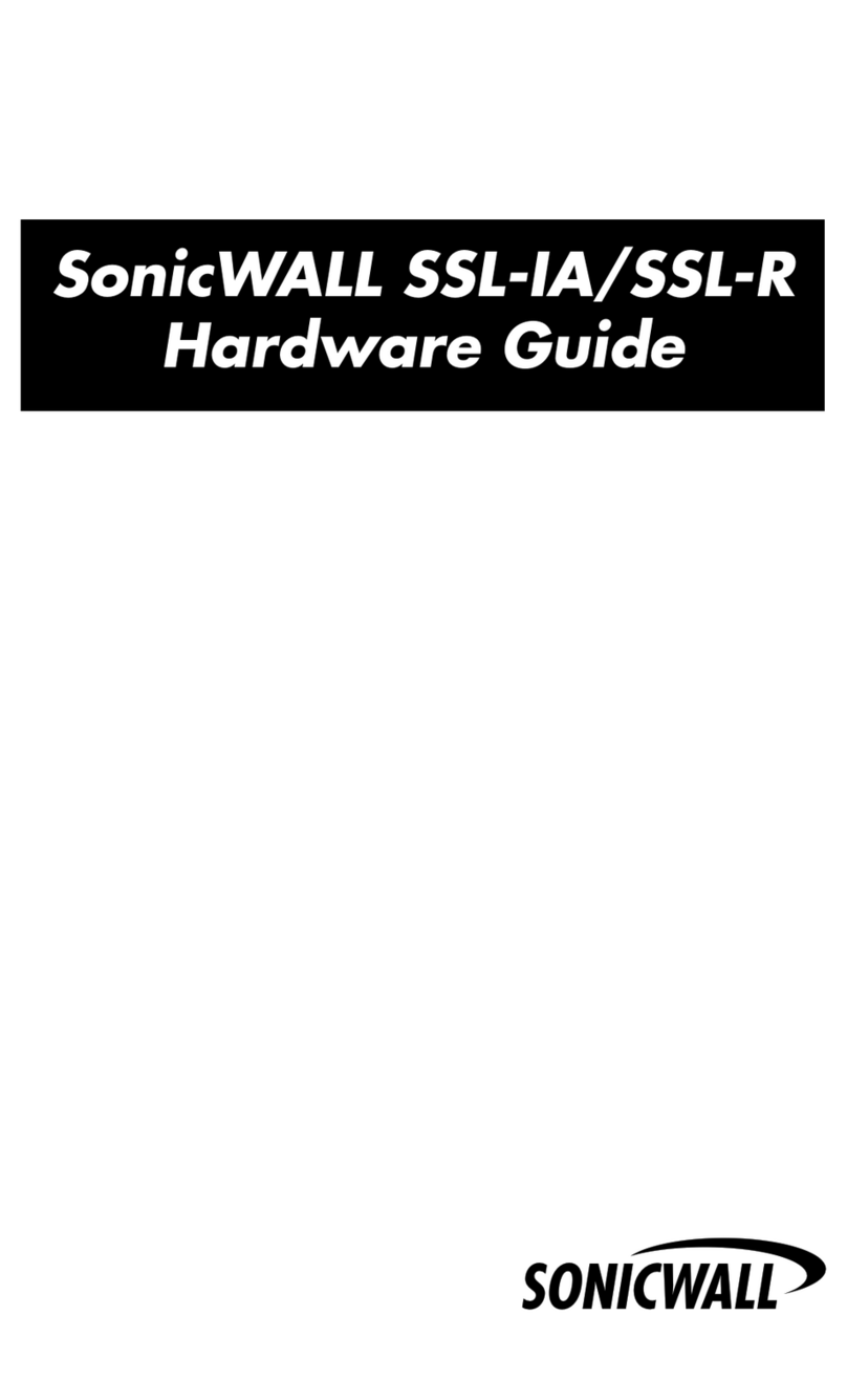 SonicWALL SSL-IA Hardware guide