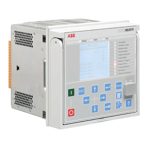 ABB REU615 User manual