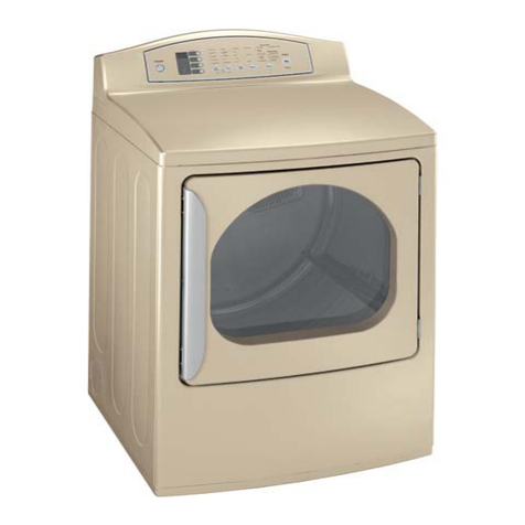 GE Profile DPGT650E User manual