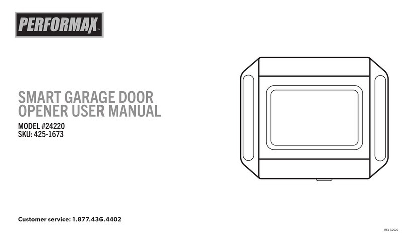 Performax 24220 User manual