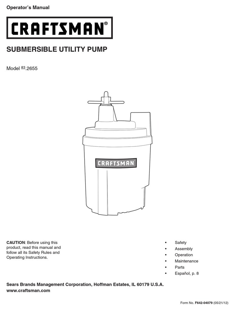 Craftsman 83.2655 Operator's manual