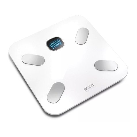 Nexxt Solutions Smart Wi-Fi body scale manual