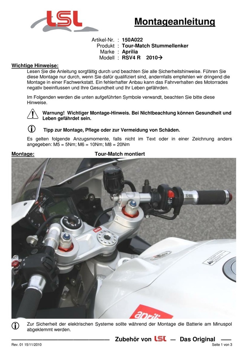 LSL 150A022 Install guide