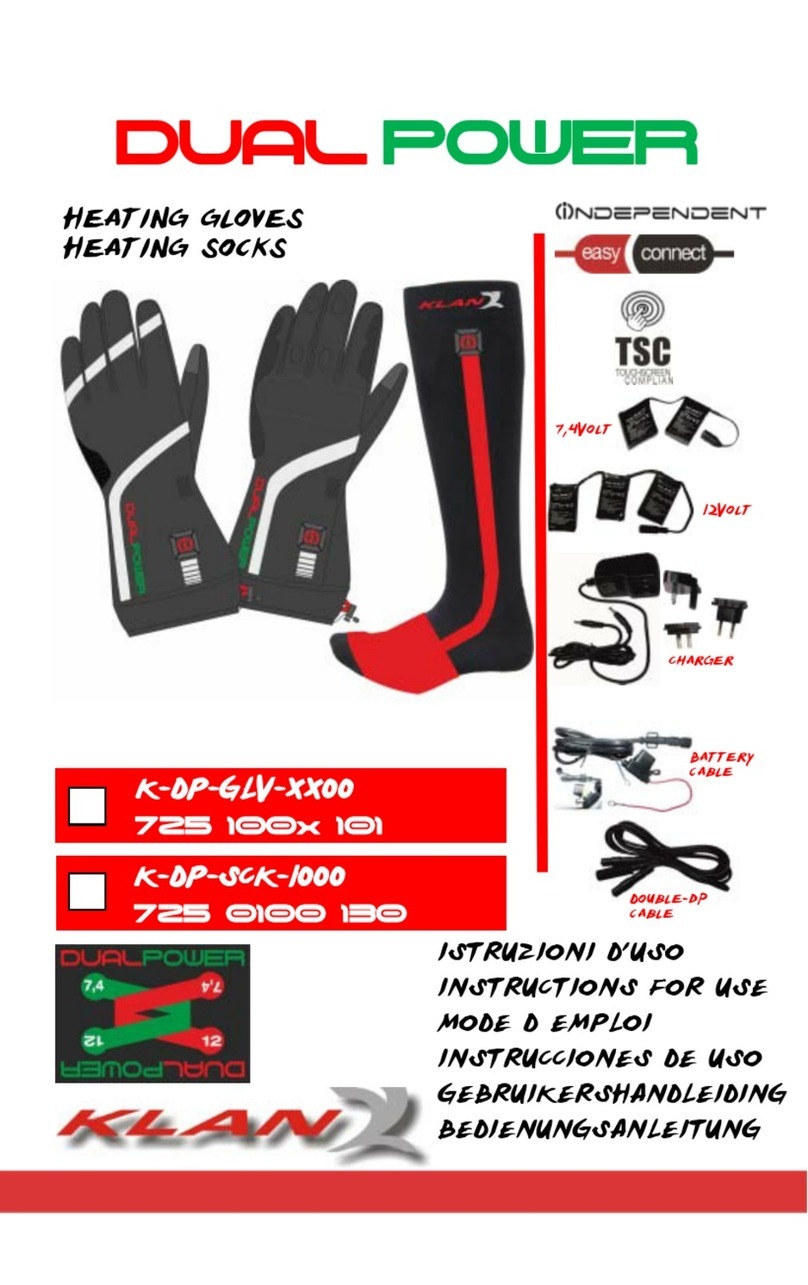 KLAN K-DP-GLV Series Instructions for use KLAN K-DP-GLV Series Instructions for use