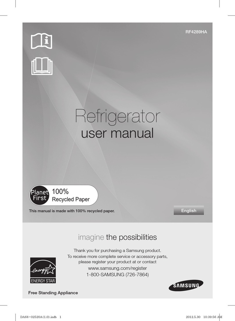 Samsung RF4289HA User manual