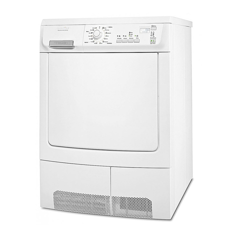 Electrolux EDC 77570 W User manual