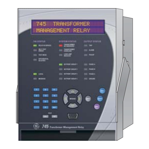 GE Multilin 745 User manual