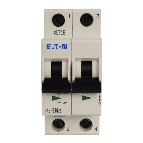 Eaton FAZ-B1-2 Assembly instructions